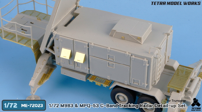 1/72 现代美国 M983 牵引车与 MPQ-53 C波段雷达改造蚀刻片(配小号手) - 点击图像关闭