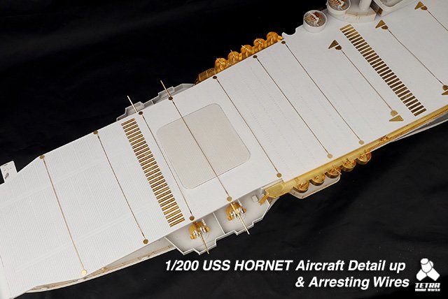 1/200 二战美国黄蜂号航空母舰拦阻索与飞机细节蚀刻片 - 点击图像关闭