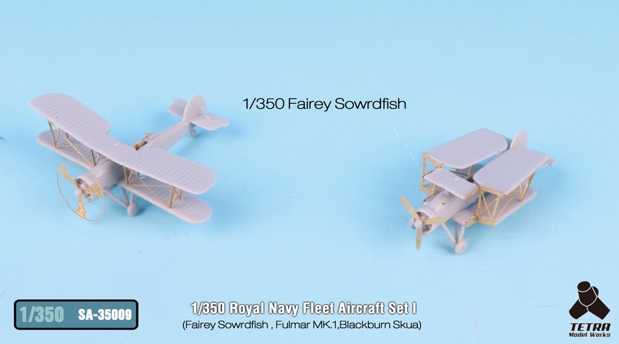 1/350 二战英国海军舰队飞机细节改造蚀刻片(配Merit)
