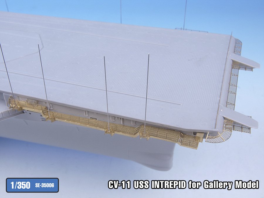 1/350 现代美国 CV-11 无畏号航空母舰改造蚀刻片(配小号手与Gallery Models) - 点击图像关闭