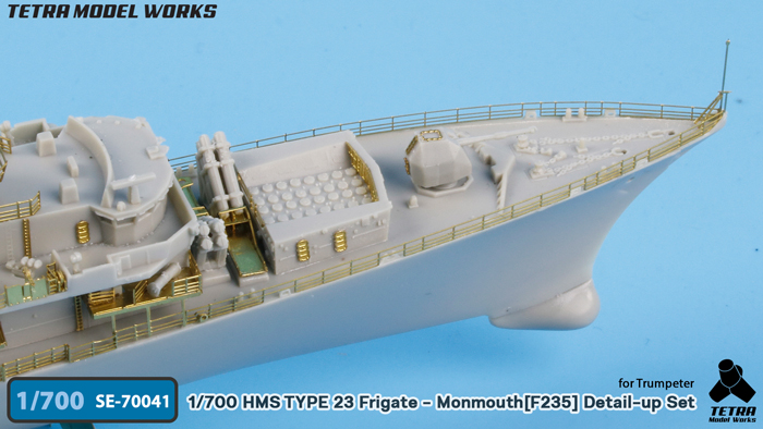 1/700 现代英国23型护卫舰蒙默思号(F235)改造蚀刻片(配小号手) - 点击图像关闭