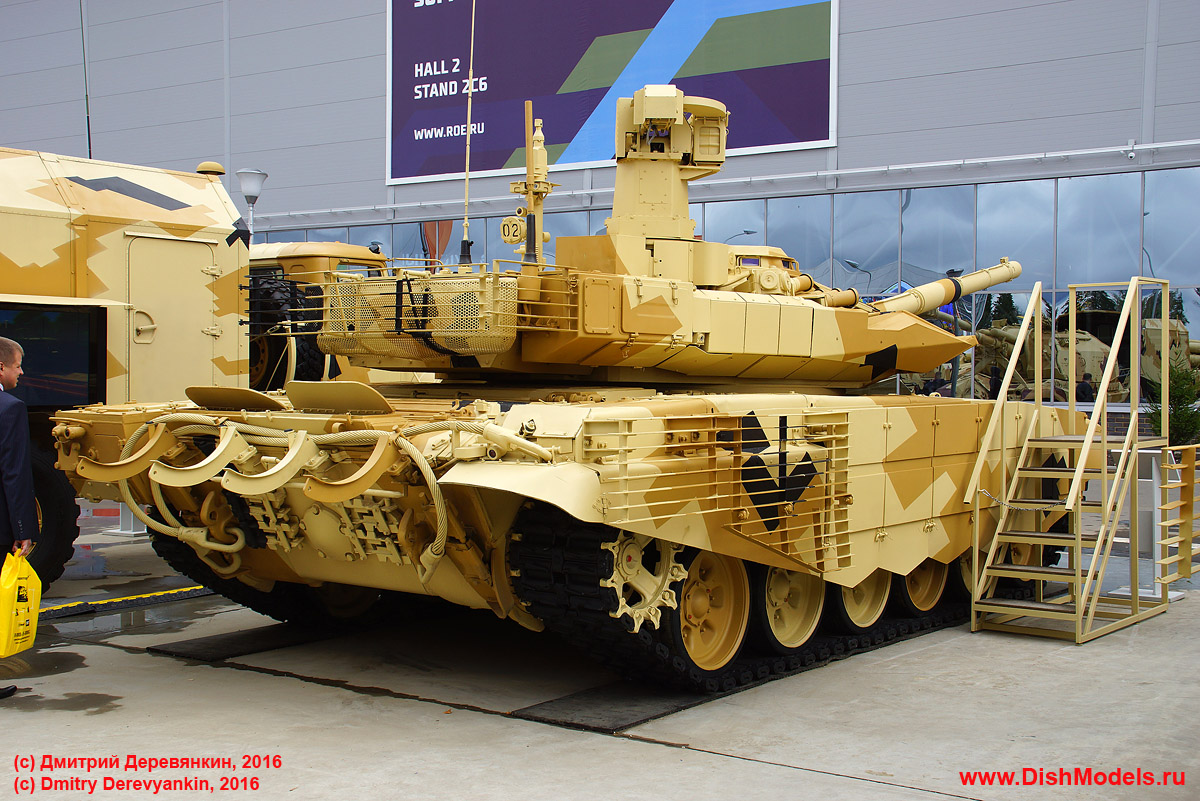 1/35 现代俄罗斯 T-90MS 主战坦克2013-15年型 - 点击图像关闭