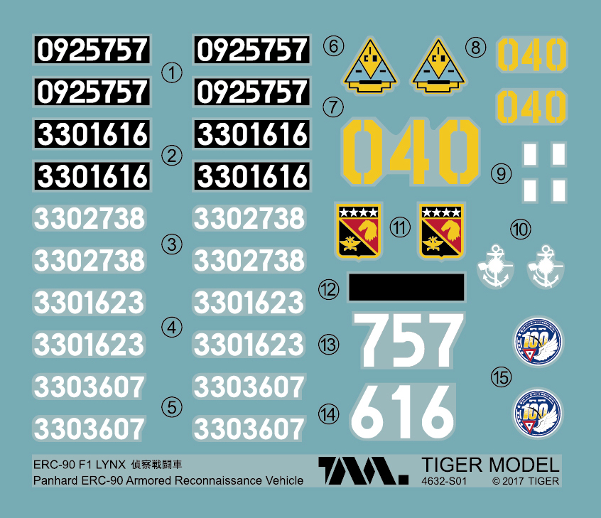 1/35 现代法国 ERC-90F1 山猫轮式装甲侦察车 - 点击图像关闭