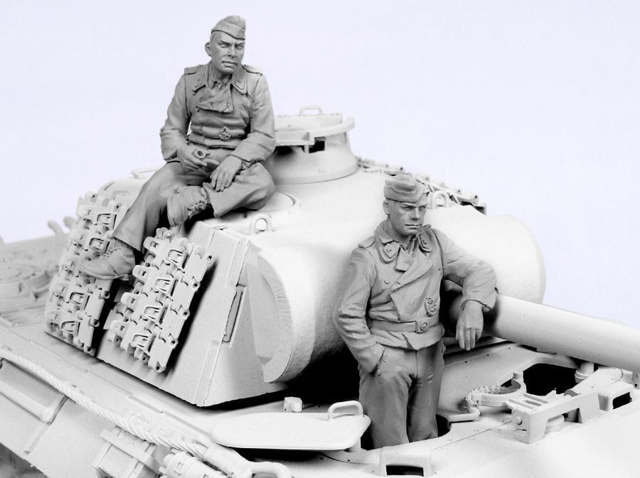 1/35 二战德国坦克乘员组"1940-45年夏季" 1/35 二战德国坦克乘员组"1940-45年夏季"