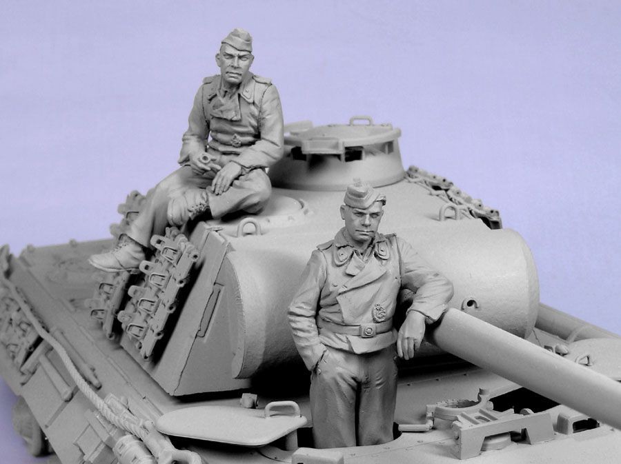 1/35 二战德国坦克乘员组"1940-45年夏季" - 点击图像关闭