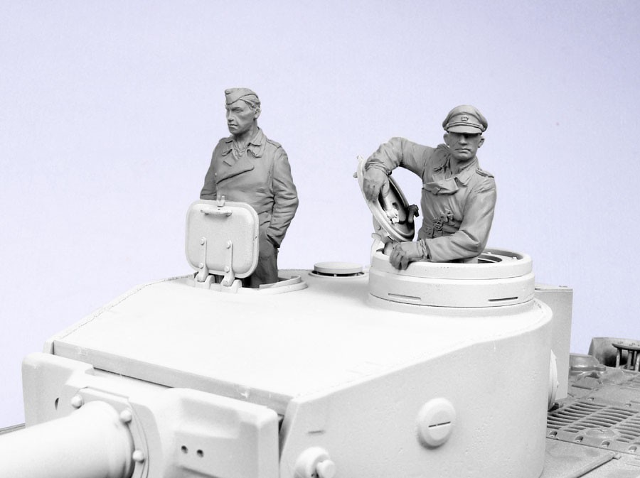 1/35 二战德国党卫军坦克乘员组"1943-45年夏季" - 点击图像关闭