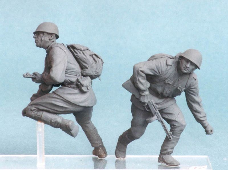 1/35 二战苏联机械化步兵组(4)"1943-45年夏季"