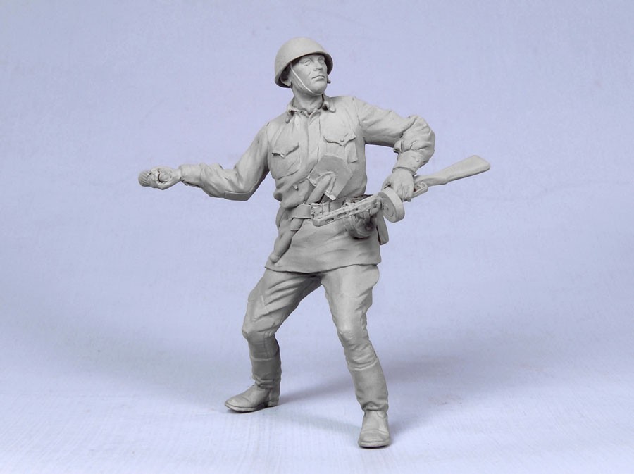 1/35 二战苏联步兵1942年 - 点击图像关闭