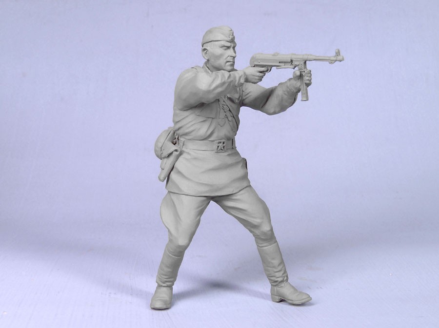 1/35 二战苏联步兵军官1942年 - 点击图像关闭