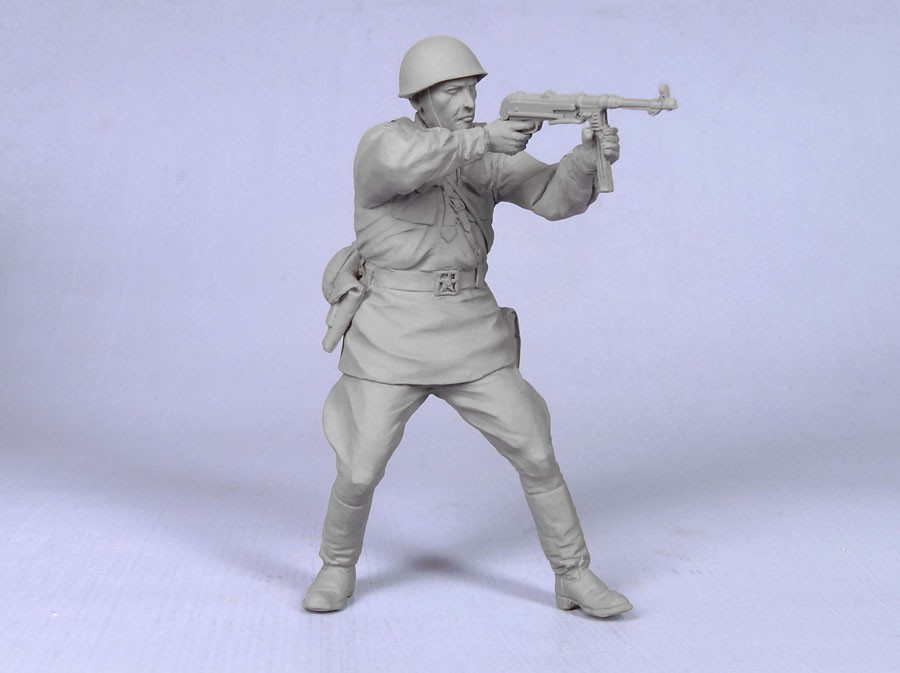 1/35 二战苏联步兵军官1942年 - 点击图像关闭