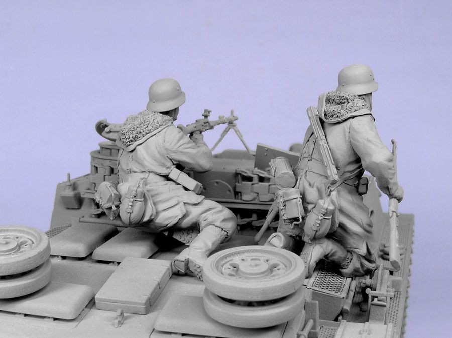 1/35 二战德国党卫军装甲掷弹兵组(1)"哈尔科夫, 1943年冬季" - 点击图像关闭