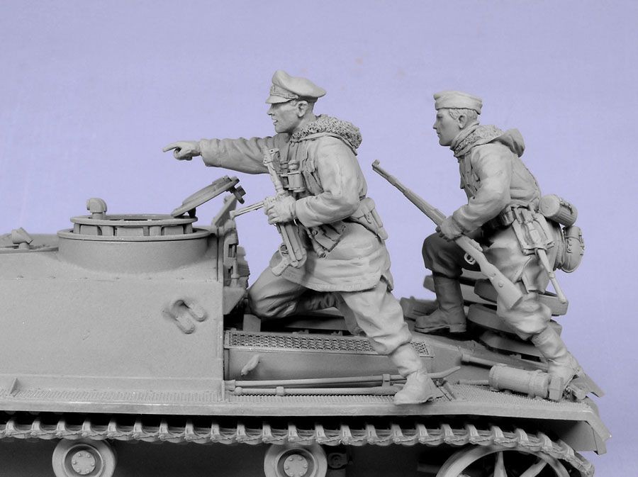 1/35 二战德国党卫军装甲掷弹兵组(3)"哈尔科夫, 1943年冬季" - 点击图像关闭