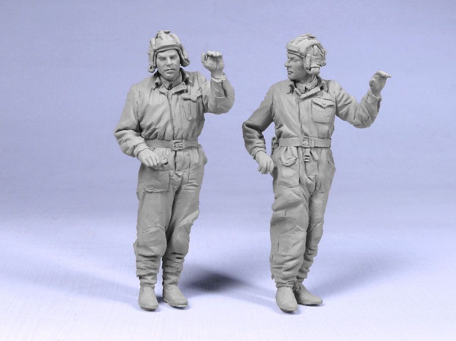 1/35 二战苏联坦克乘员组"1941-42年夏季" 1/35 二战苏联坦克乘员组"1941-42年夏季"