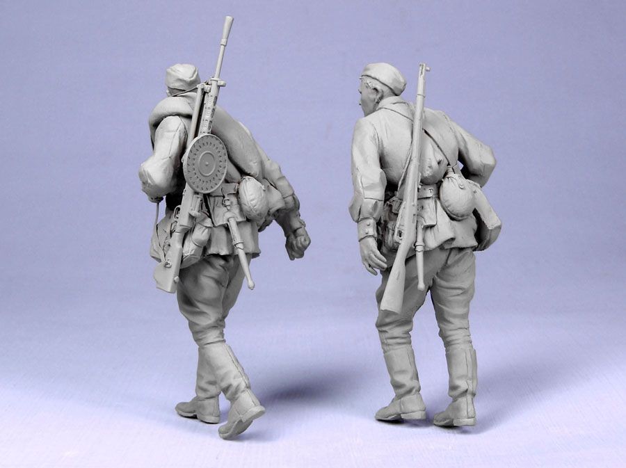 1/35 二战苏联红军步兵组"1941年夏季" - 点击图像关闭