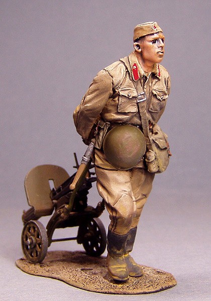 1/35 二战苏联红军步兵(带马克沁重机枪)"1941年夏季"