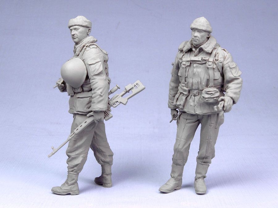 1/35 现代俄罗斯步兵组(2)"车臣, 1993-2004年" - 点击图像关闭