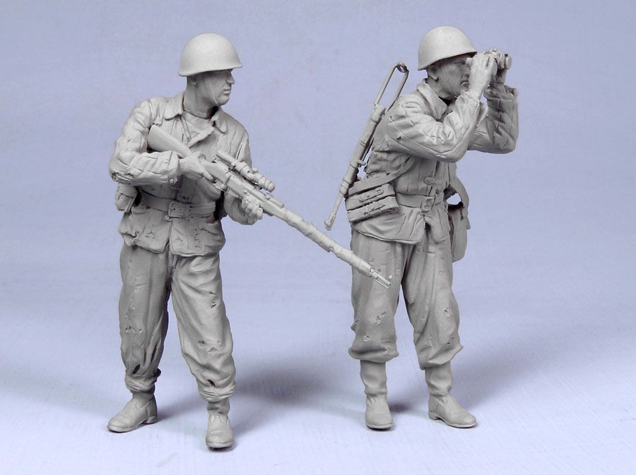 1/35 二战苏联狙击手组(2)"1942-43年冬季"