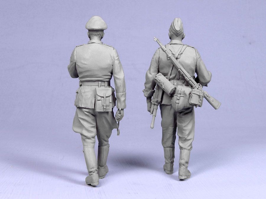 1/35 二战德国军官与步兵(1)"巴巴罗萨行动"