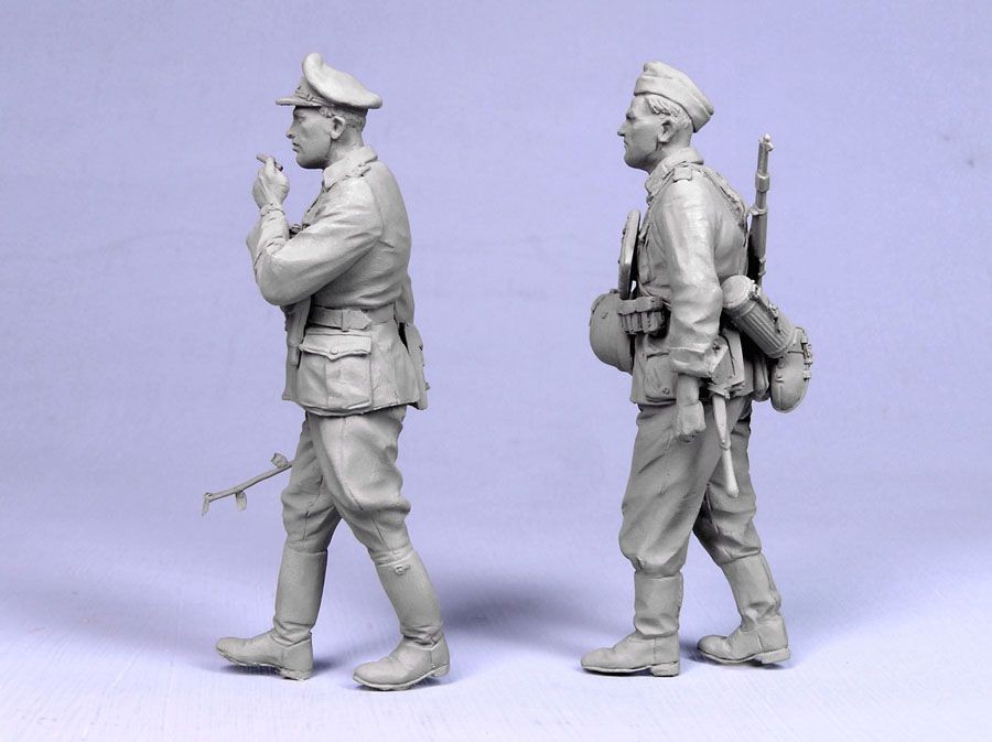 1/35 二战德国军官与步兵(1)"巴巴罗萨行动"