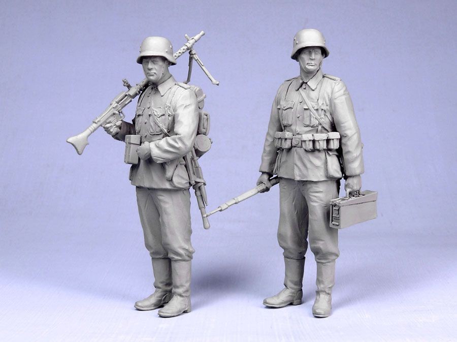 1/35 二战德国步兵组"1939-44年夏季" - 点击图像关闭