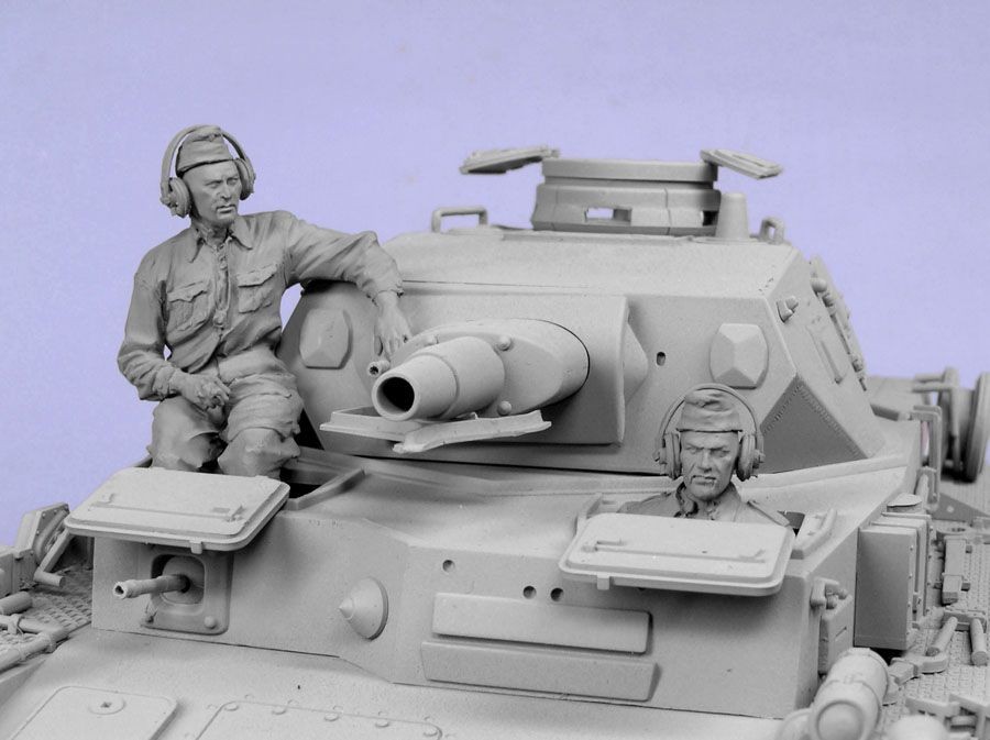 1/35 二战德国非洲军团坦克乘员组1941年(1)