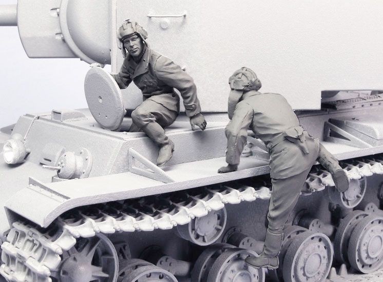 1/35 二战苏联坦克乘员组"1941-42年夏秋季" - 点击图像关闭