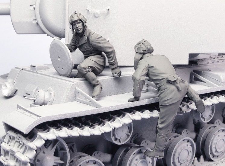 1/35 二战苏联坦克乘员组"1941-42年夏秋季" 1/35 二战苏联坦克乘员组"1941-42年夏秋季"