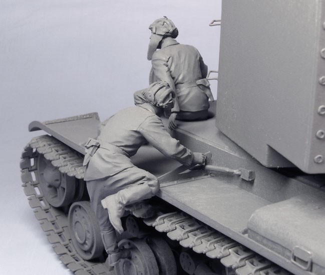 1/35 二战苏联坦克乘员组"1941-42年夏秋季" - 点击图像关闭