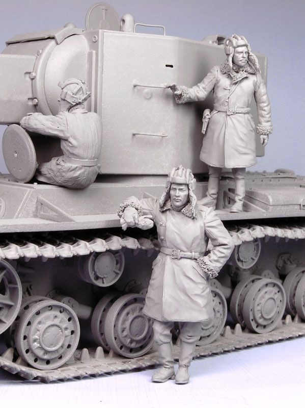 1/35 二战苏联坦克乘员组(1)"1939-44年冬季"