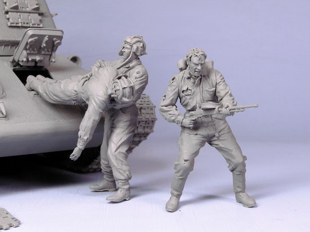 1/35 二战苏联坦克乘员"1941-43年夏季" 1/35 二战苏联坦克乘员"1941-43年夏季"