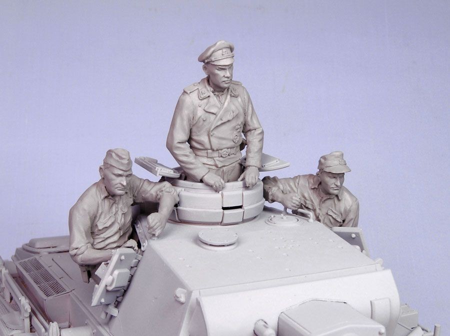 1/35 二战德国坦克战车乘员组"1939-45年夏季" 1/35 二战德国坦克战车乘员组"1939-45年夏季"