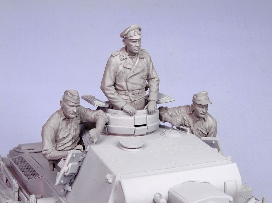 1/35 二战德国坦克战车乘员组"1939-45年夏季"