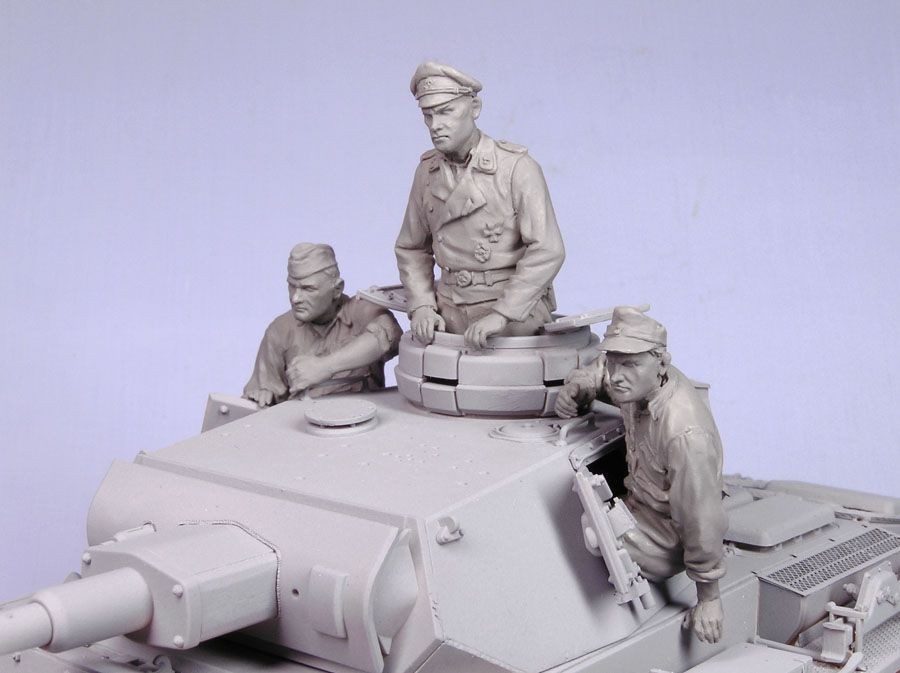 1/35 二战德国坦克战车乘员组"1939-45年夏季"