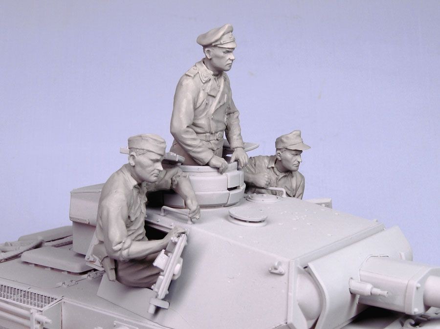 1/35 二战德国坦克战车乘员组"1939-45年夏季"