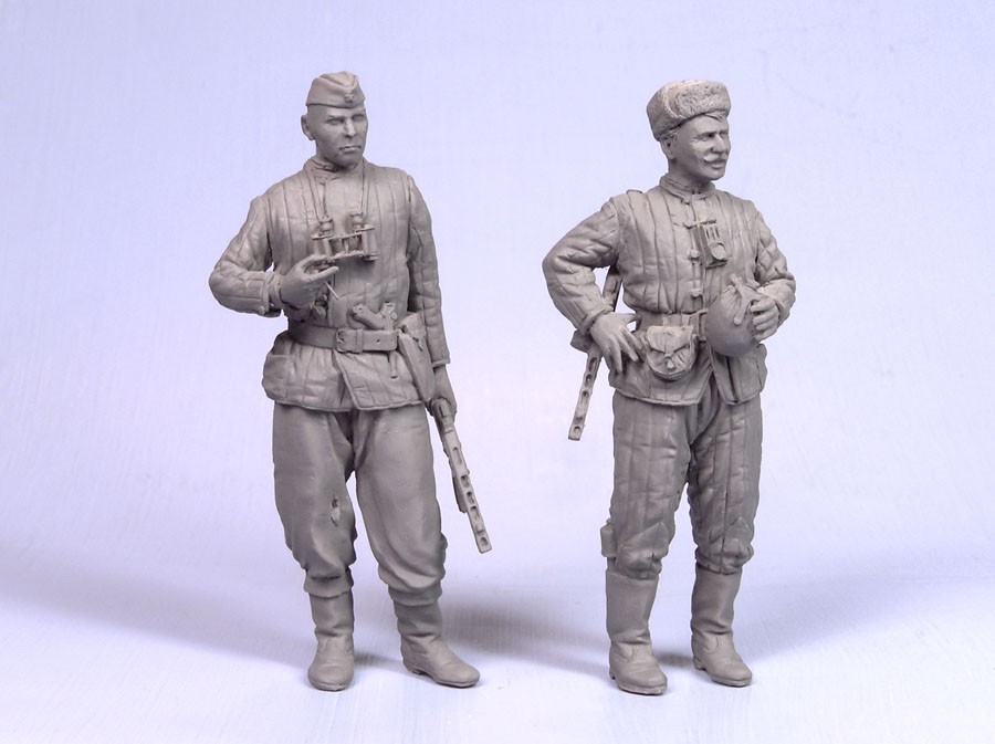 1/35 二战苏联红军侦察兵组(3)"1943-45年夏季" - 点击图像关闭