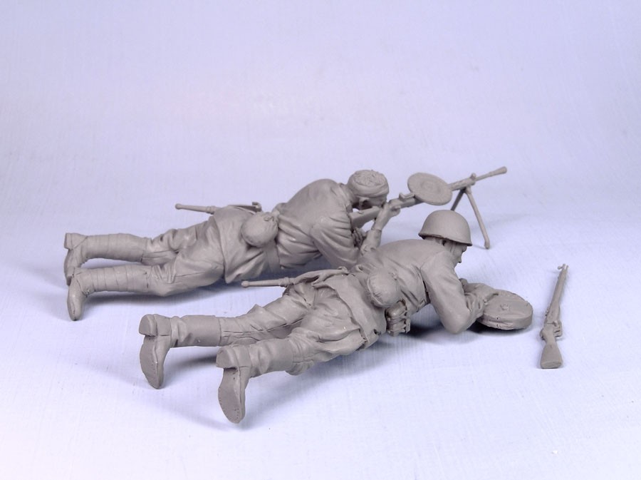 1/35 二战苏联马捷格加廖夫机枪步兵组"斯大林格勒, 1943-45年夏季"