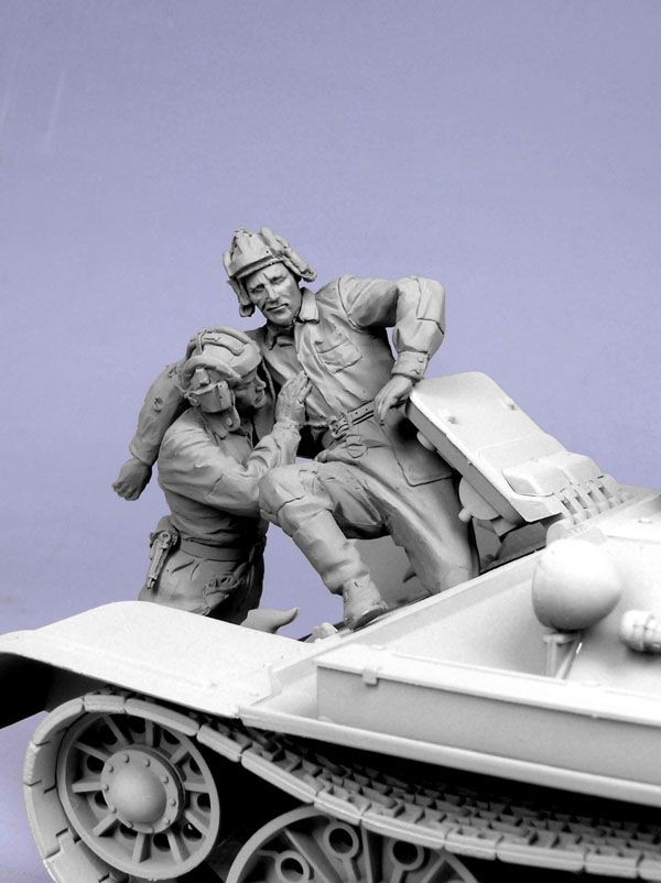 1/35 二战苏联坦克乘员组(1)1943-45年