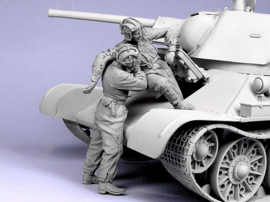1/35 二战苏联坦克乘员组(1)1943-45年