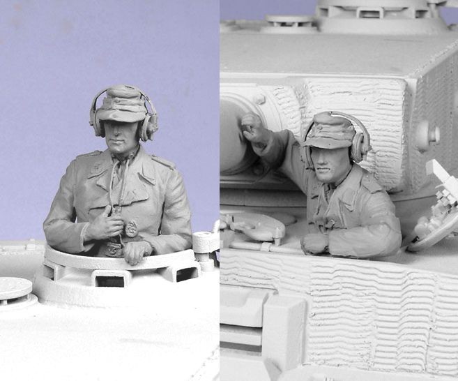 1/35 二战德国坦克指挥官与驾驶员1943-45年 1/35 二战德国坦克指挥官与驾驶员1943-45年