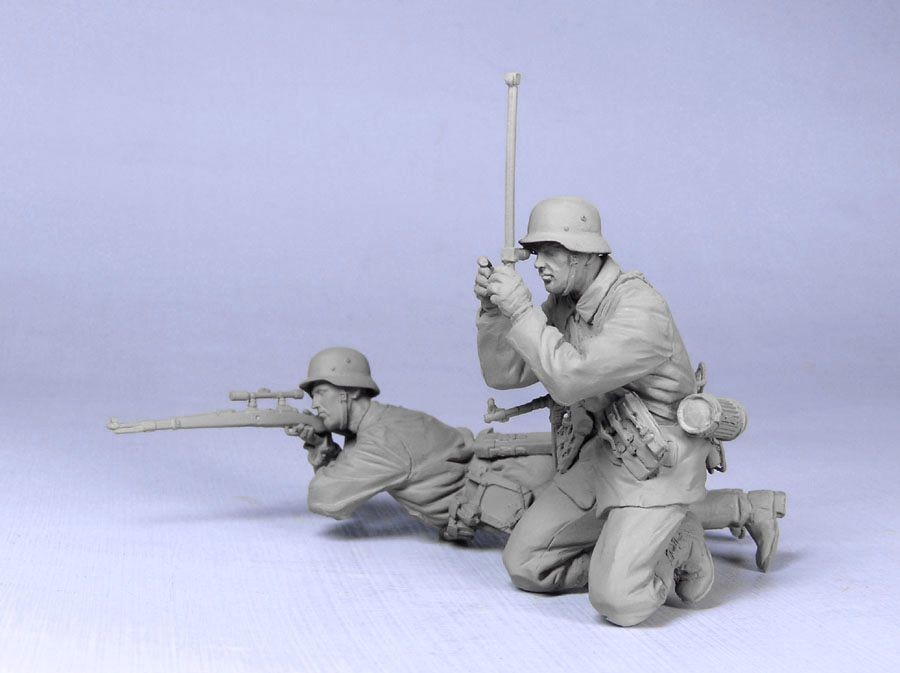 1/35 二战德国狙击手组1943-45年