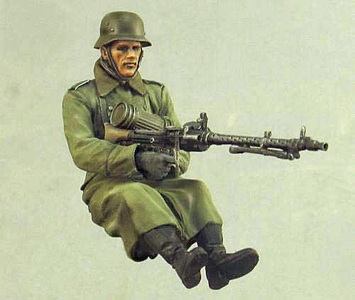 1/35 二战德国摩托兵机枪手"1941-44年冬季" 1/35 二战德国摩托兵机枪手"1941-44年冬季"