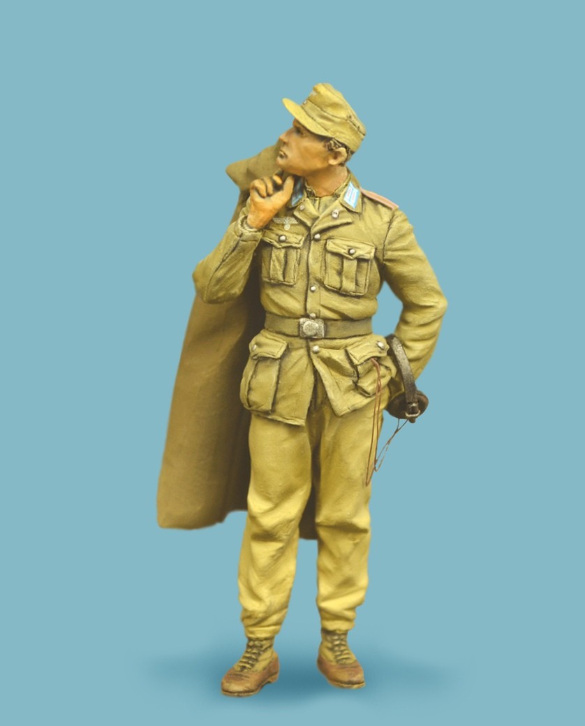 1/35 二战德国坦克乘员"突尼斯1943年" 1/35 二战德国坦克乘员"突尼斯1943年"