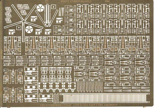 1/350 现代美国 CVN-65 企业号航空母舰航空联队改造蚀刻片(配田宫) - 点击图像关闭