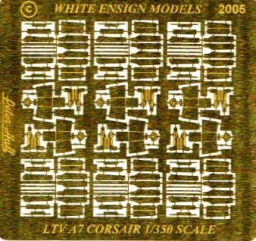 1/350 A-7 海盗II舰载攻击机改造蚀刻片 1/350 A-7 海盗II舰载攻击机改造蚀刻片
