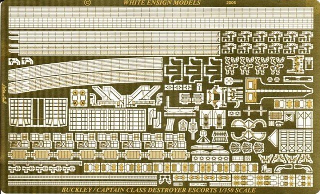 1/350 二战美国巴克利级护航驱逐舰改造蚀刻片 - 点击图像关闭