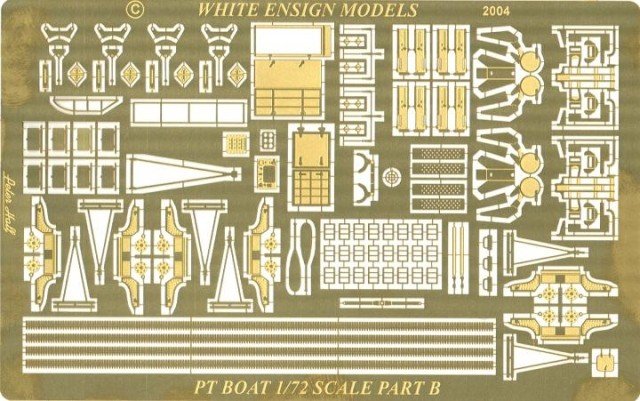 1/72 二战美国 PT-109 鱼雷艇改造蚀刻片(配利华) - 点击图像关闭