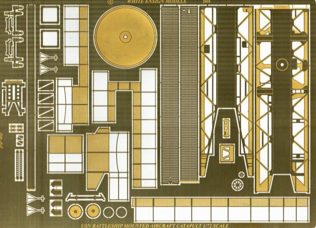 1/72 二战美国海军舰船飞机弹射器改造蚀刻片 - 点击图像关闭