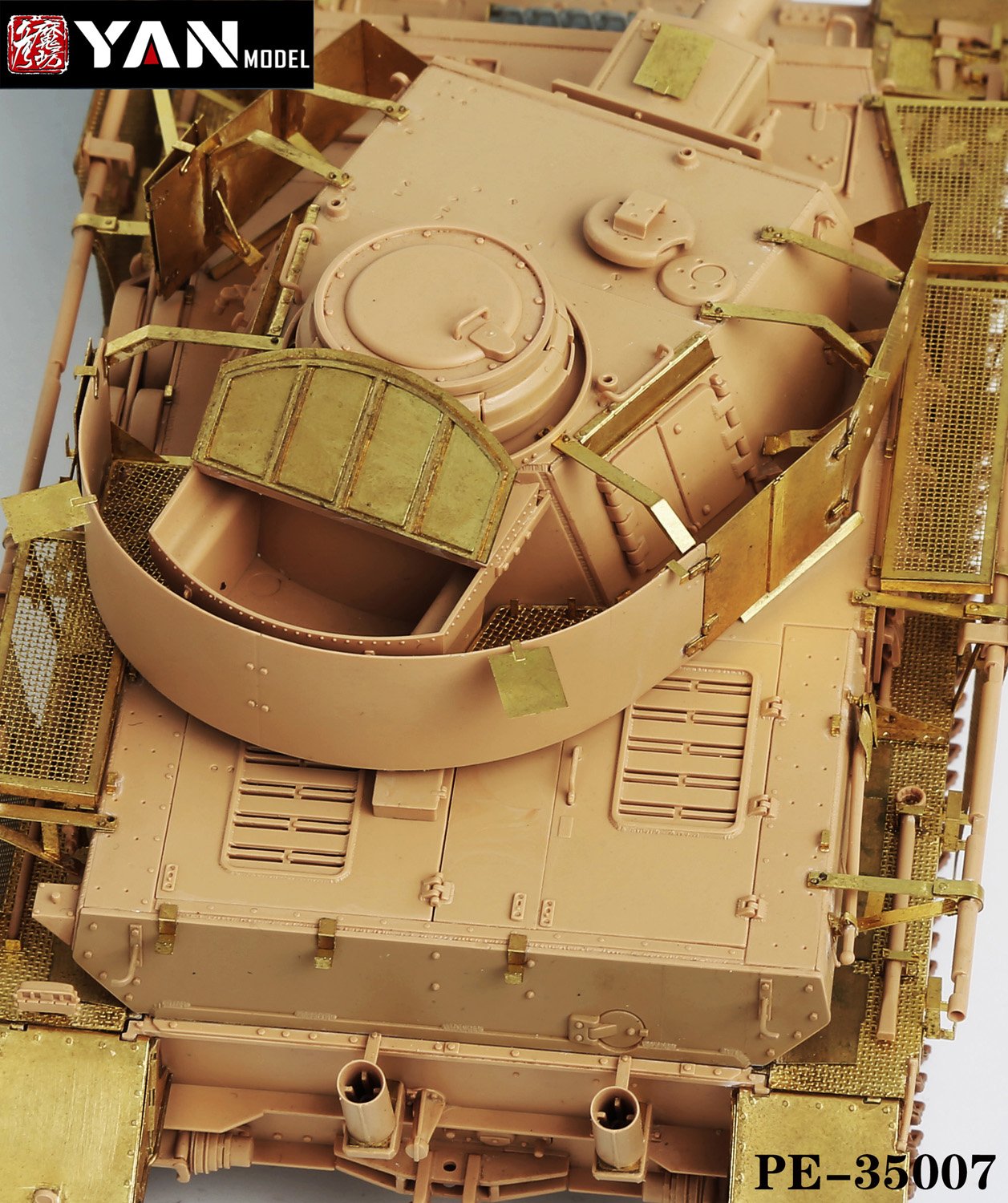 1/35 二战德国四号战车J型改造蚀刻片(配麦田5033)