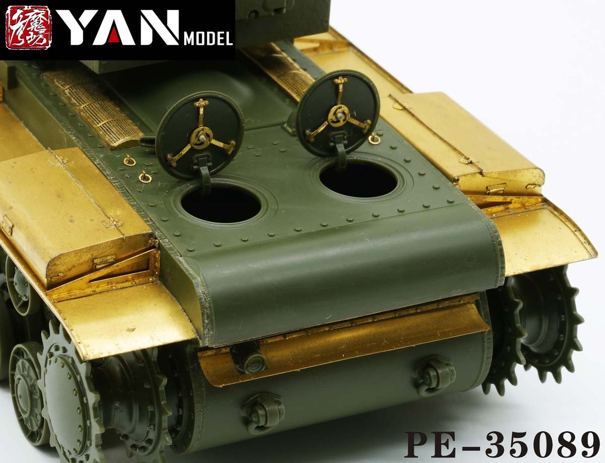 1/35 二战苏联 KV-2 重型坦克改造蚀刻片(配田宫35375) - 点击图像关闭